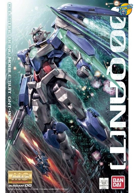 [Bandai] Mô hình lắp ráp Gundam MG 1/100 00 Qan[T] Model Kit