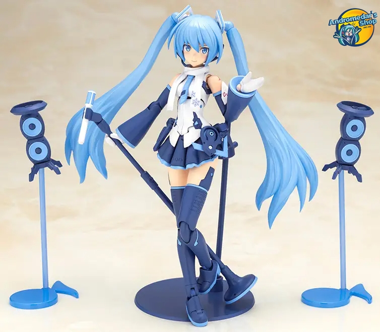 [Đặt trước] [Kotobukiya] Mô hình lắp ráp Frame Music Girl FG105 Snow Miku Another Color Ver. Model Kit