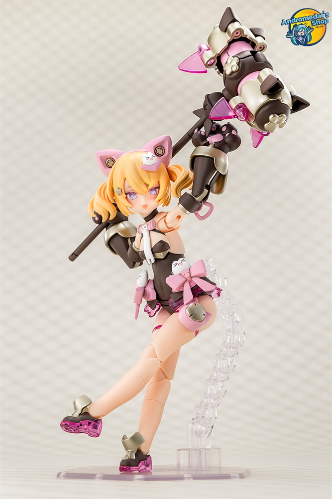[Kotobukiya] Mô hình lắp ráp Megami Device 1/1 KP801 Puni Mofu Kuro Mao Model Kit
