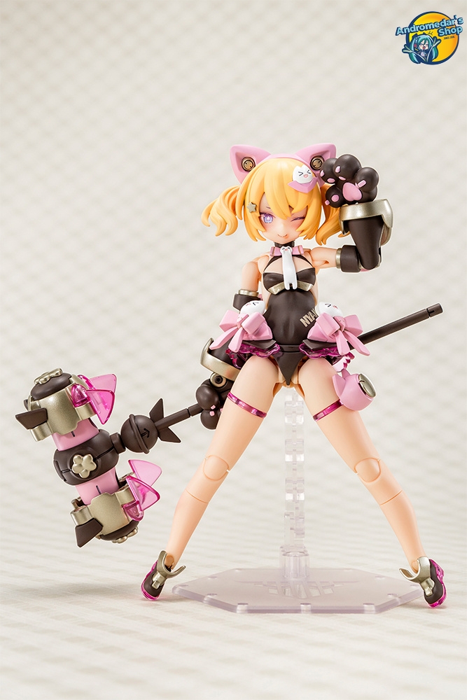 [Kotobukiya] Mô hình lắp ráp Megami Device 1/1 KP801 Puni Mofu Kuro Mao Model Kit