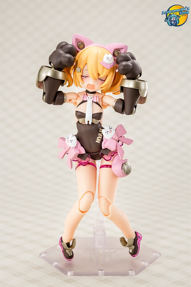 [Kotobukiya] Mô hình lắp ráp Megami Device 1/1 KP801 Puni Mofu Kuro Mao Model Kit