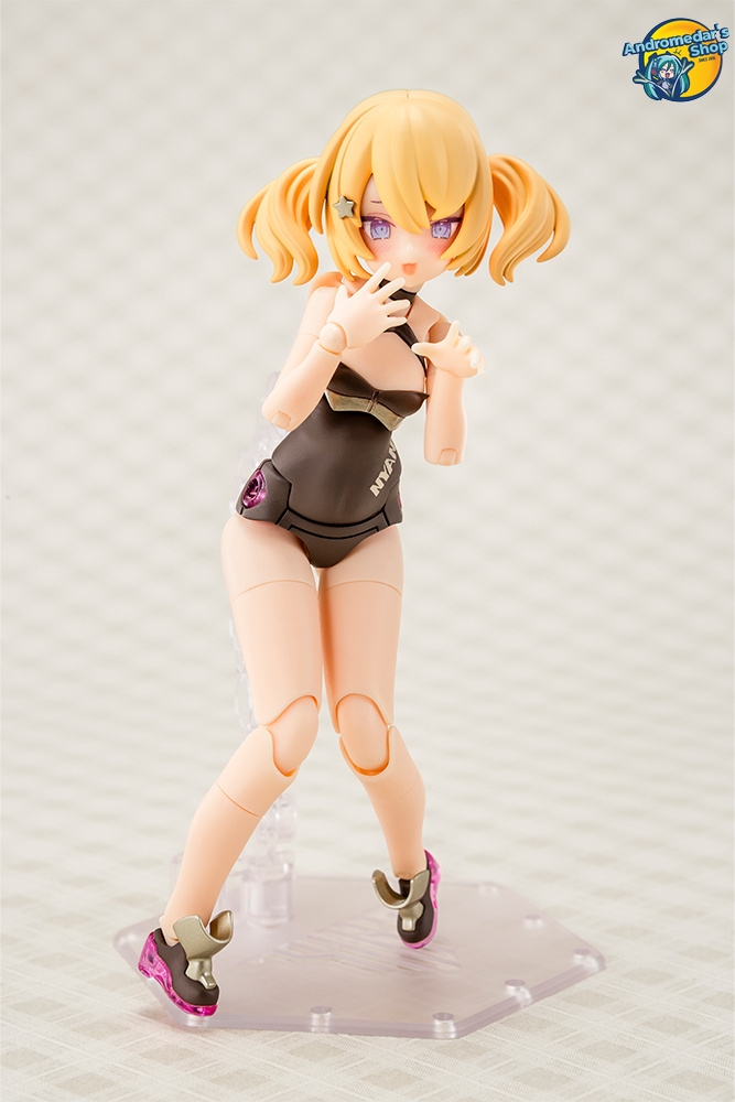 [Kotobukiya] Mô hình lắp ráp Megami Device 1/1 KP801 Puni Mofu Kuro Mao Model Kit