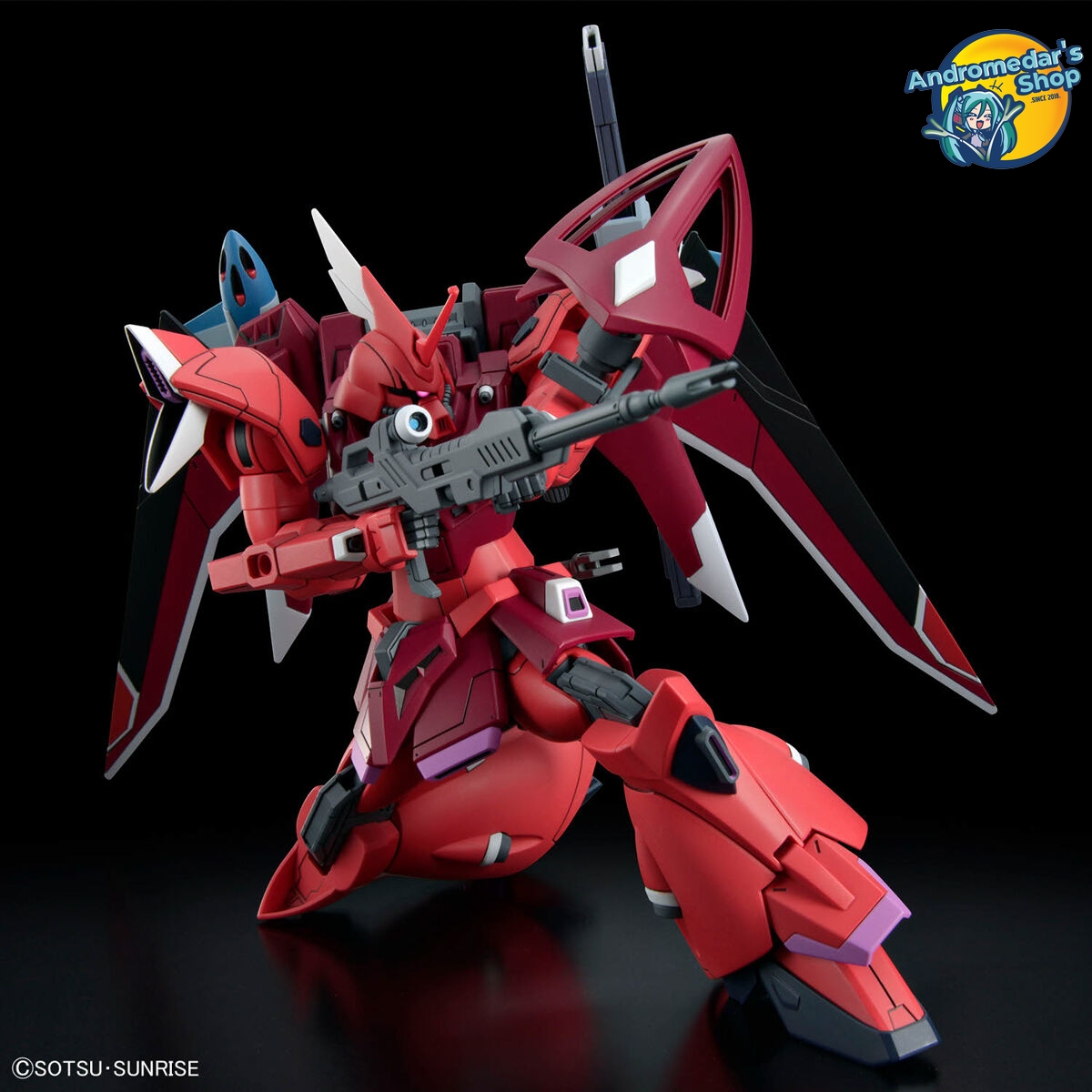 [Bandai] Mô hình lắp ráp High Grade 248 HGCE ZGMF-2025/F GELGOOG Menace (Lunamaria Hawke Custom) Model Kits