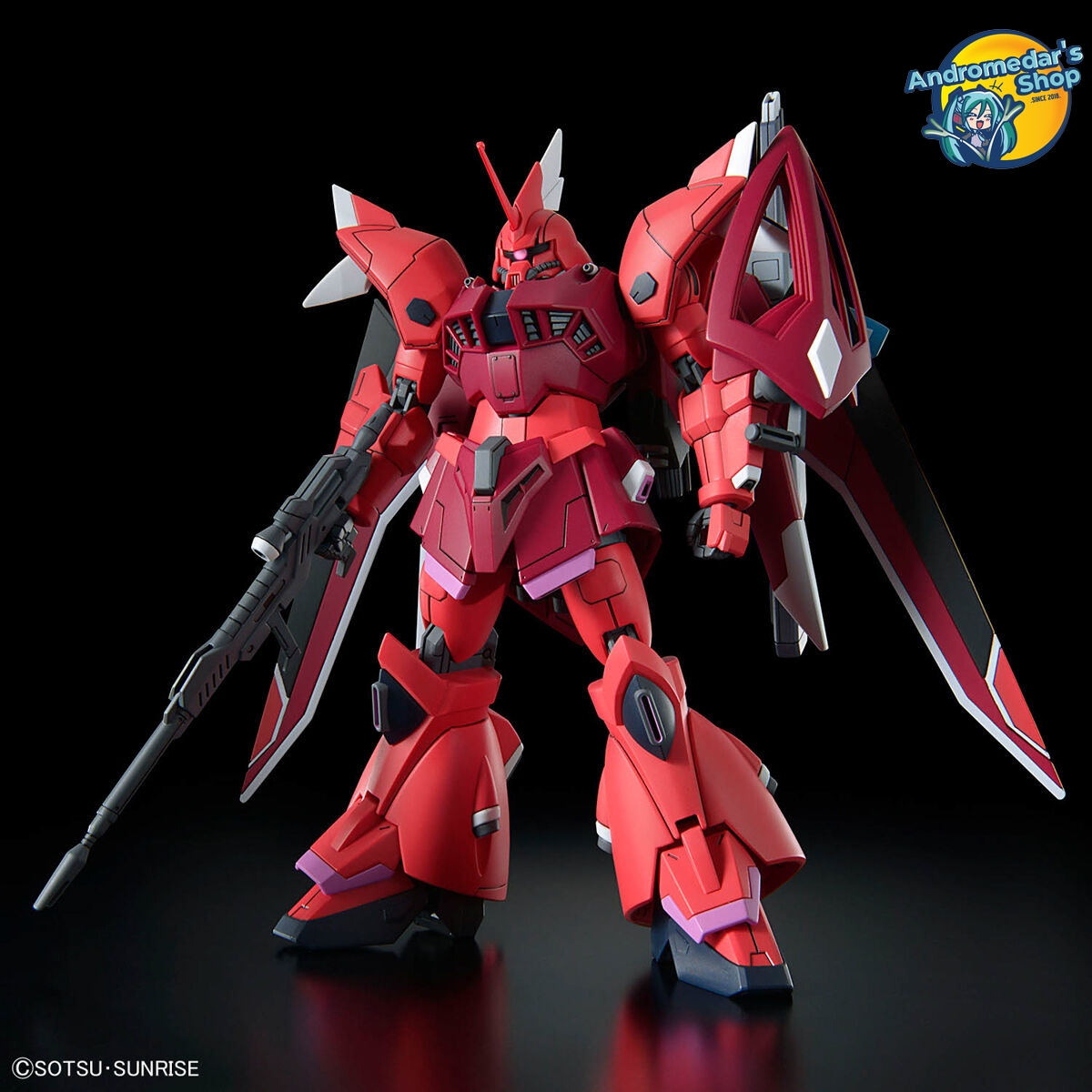 [Bandai] Mô hình lắp ráp High Grade 248 HGCE ZGMF-2025/F GELGOOG Menace (Lunamaria Hawke Custom) Model Kits