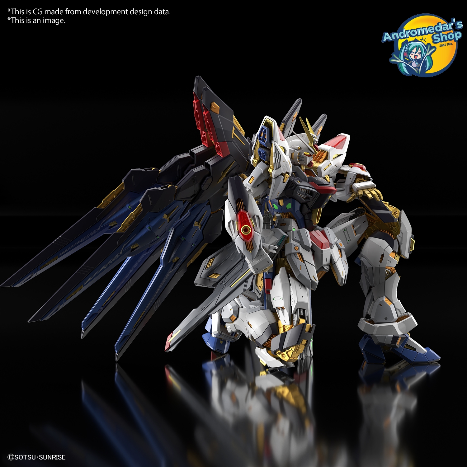 [Bandai] Mô hình lắp ráp 1/100 MGEX Strike Freedom (Gundam Seed Destiny) Model Kits