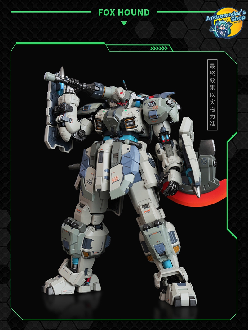 [Moshow] Mô hình nhân vật Progenitor Effect Illustrious Class 1/100 Tyrant Fox Hound Complete Action Figure