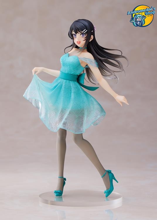 [Taito] Mô hình nhân vật Rascal Does Not Dream of Bunny Girl Mai Sakurajima (Clear Dress Ver.) Coreful Figure