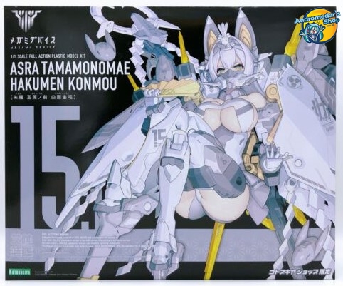 [Kotobukiya] Mô hình lắp ráp Megami Device KP719 Asra Tamamonomae Hakumen Konmou 1/1 Model Kits