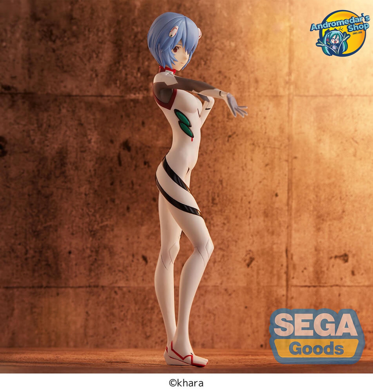 [SEGA] Mô hình nhân vật Evangelion 3.0 + 1.0 Thrice Upon a Time Rei Ayanami Hand Over/Momentary White SPM Prize Figure