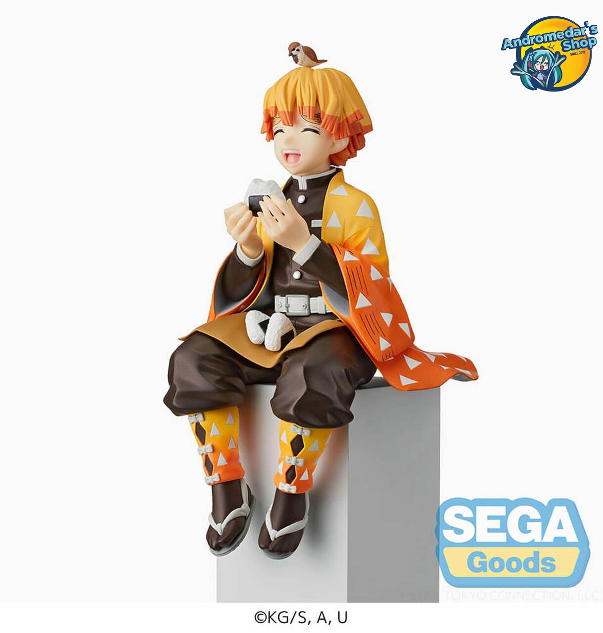 [Sega] Mô hình nhân vật Demon Slayer: Kimetsu no Yaiba Zenitsu Agatsuma Chuntarou PM Perching Prize Figure (tái bản)