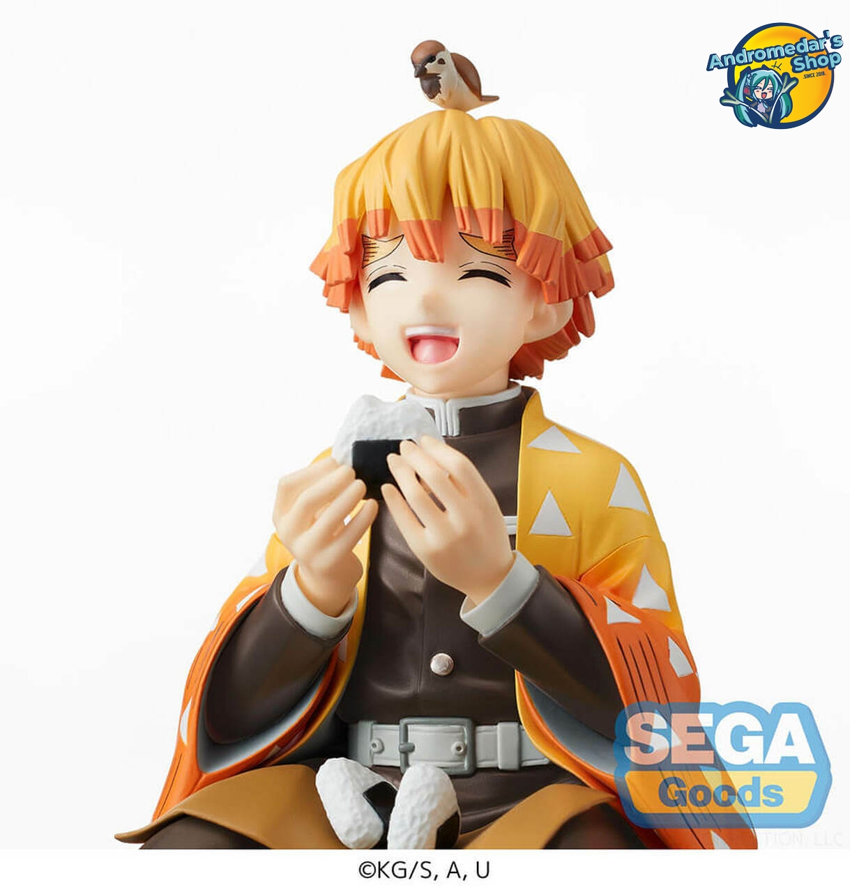[Sega] Mô hình nhân vật Demon Slayer: Kimetsu no Yaiba Zenitsu Agatsuma Chuntarou PM Perching Prize Figure (tái bản)
