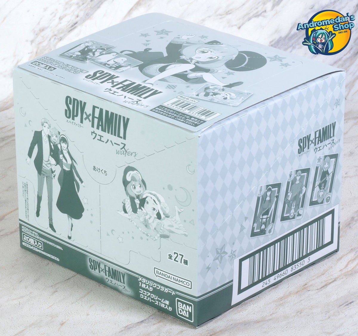 [Bandai] 1 Gói bánh xốp sưu tầm Spy x Family Wafer
