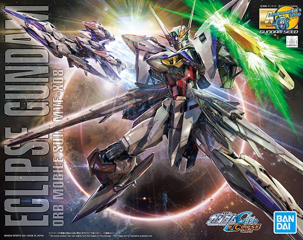 [Bandai] Mô hình lắp ráp Mobile Suit Gundam MG 1/100 Eclipse Gundam Plastic Model