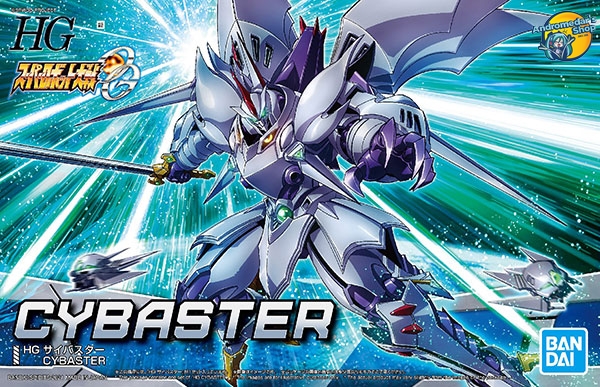 [Bandai] Mô hình lắp ráp Super Robot Wars HG Cybaster Plastic Model