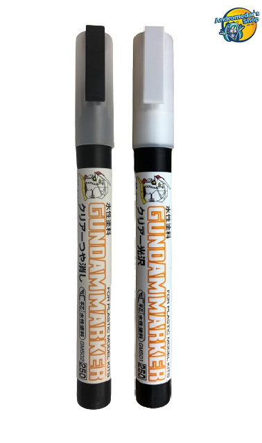 [GSI Creos Mr.HOBBY] Bút sơn cao cấp Gundam Marker Clear Gloss GM501 / Matte GM502