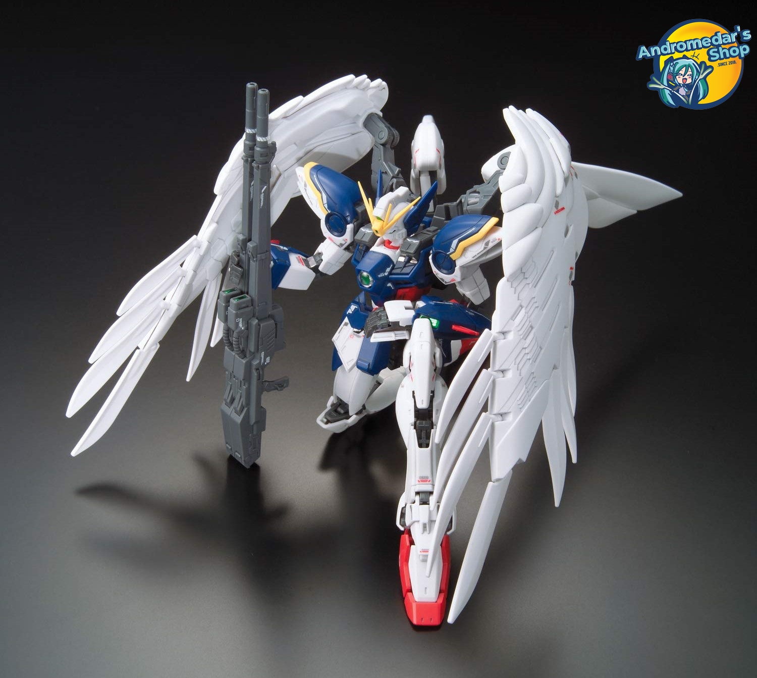 [Bandai] Mô hình lắp ráp Real Grade 17 XXXG-00W0 Wing Gundam Zero EW (RG) (Gundam Model Kits)