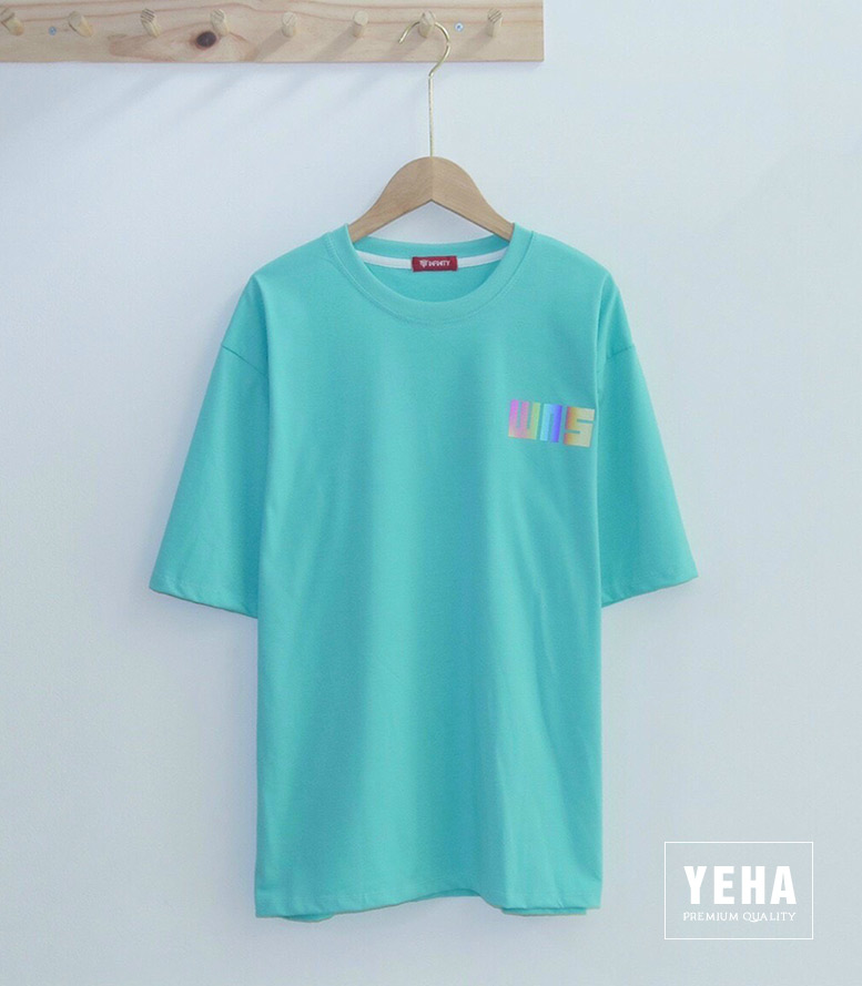 Áo thun phản quang unisex form rộng tay lỡ mẫu WHYNOT STUDIO