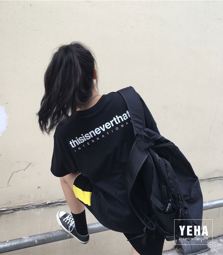 Áo thun unisex form rộng tay lỡ mẫu THISISNERVERTHAT