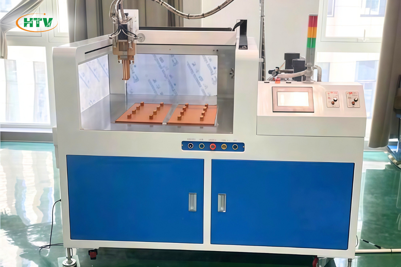 Máy bơm keo tự động 2 thành phần AB mới nhất 2026