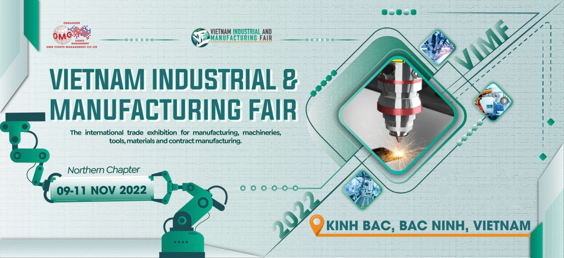 Thư mời HỘI CHỢ CÔNG NGHIỆP VÀ SẢN XUẤT VIỆT NAM VIMF 2022