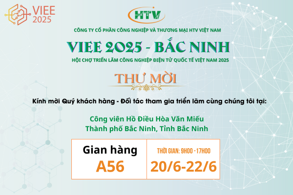 HTV VIỆT NAM THAM DỰ VIEE 2025 – GIAN HÀNG A56