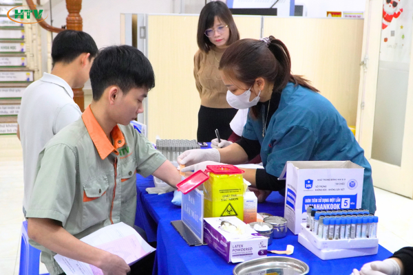 HTV Việt Nam tổ chức khám sức khỏe định kỳ 1 năm/lần cho CBNV