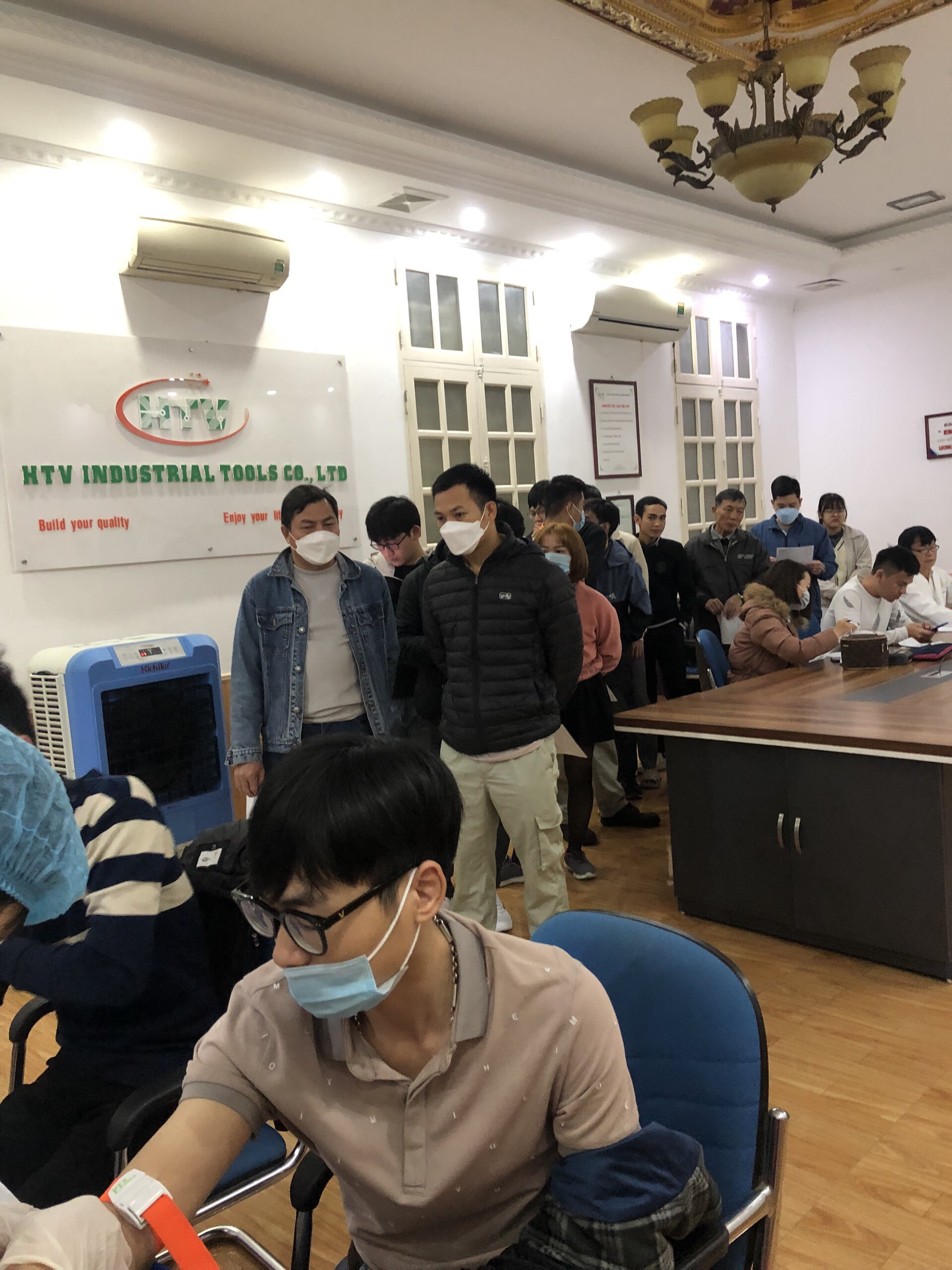KHÁM SỨC KHỎE ĐỊNH KỲ CHO NHÂN VIÊN CỦA CÔNG TY HTV