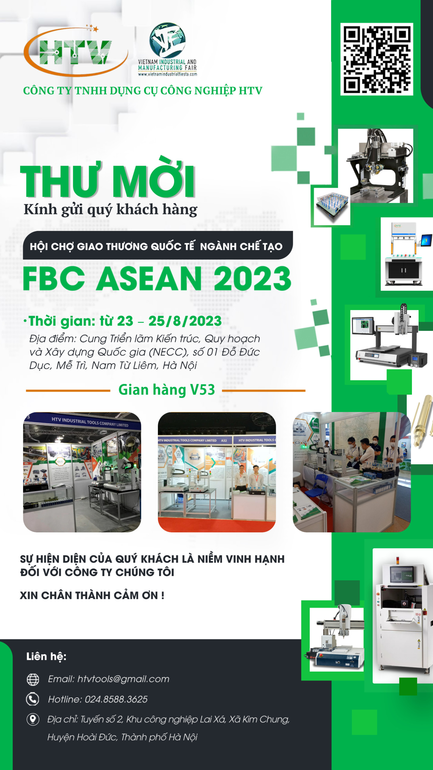 THƯ MỜI THAM DỰ TRIỂN LÃM