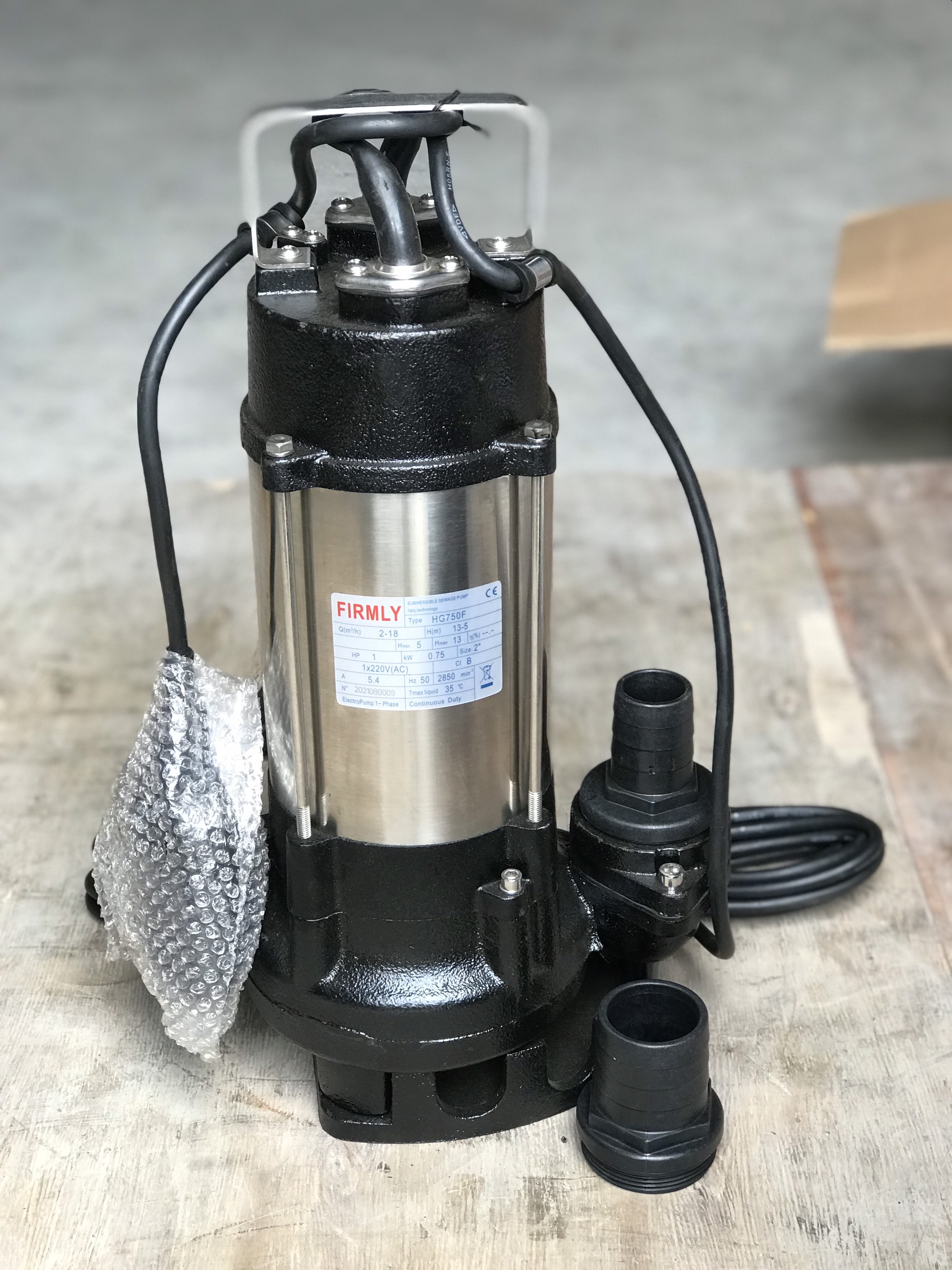 Bơm chìm nước thải FIRMLY HG450F