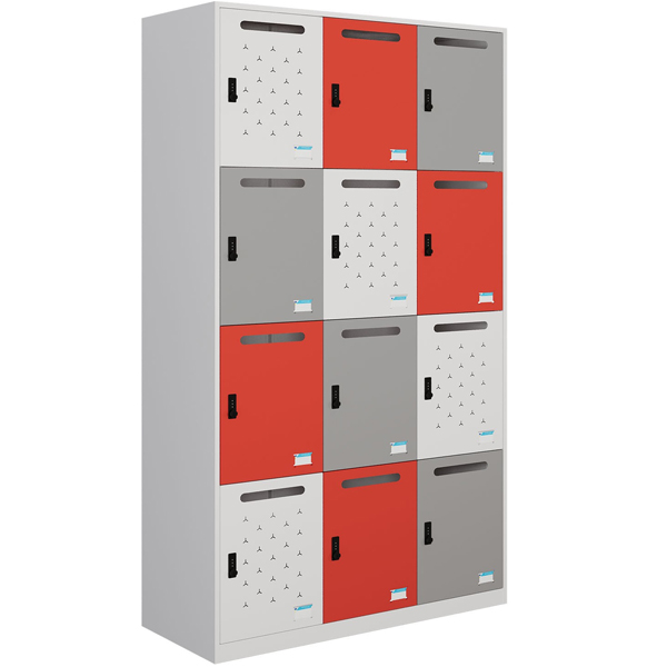 Tủ locker khóa số 12 ngăn TU984-3KS