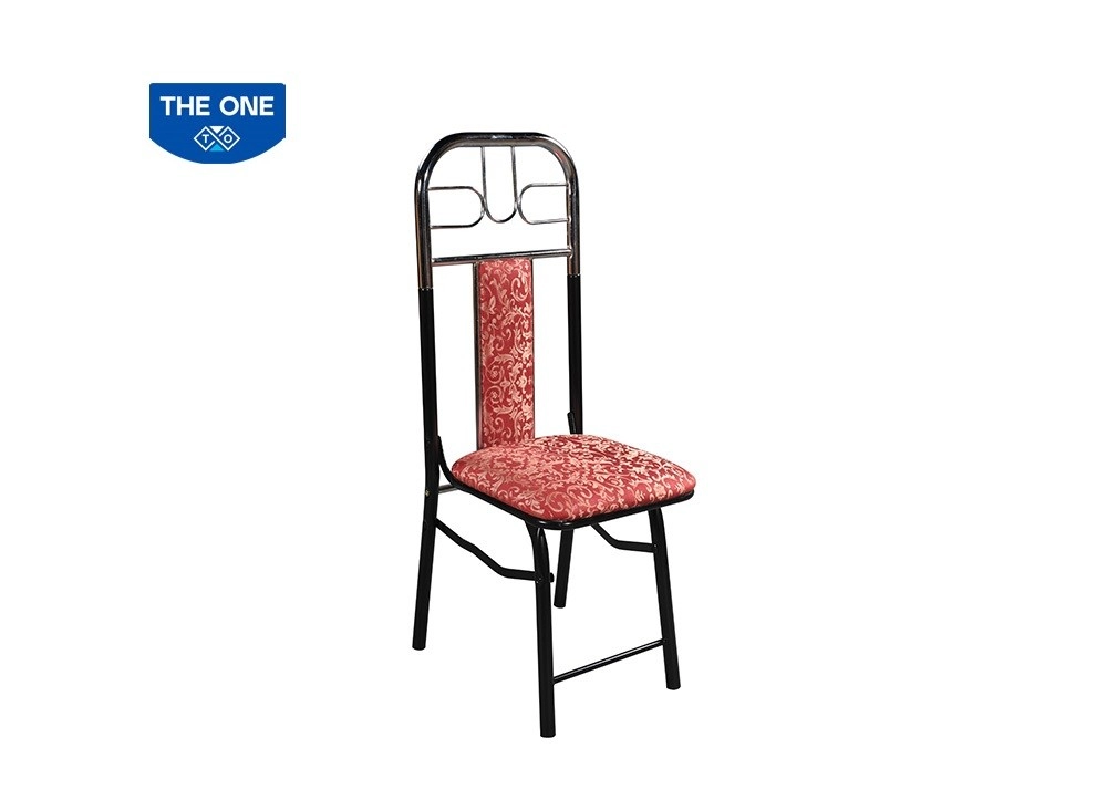 Ghế gấp khung thép mạ G0698M đệm tựa bọc vải nỉ
