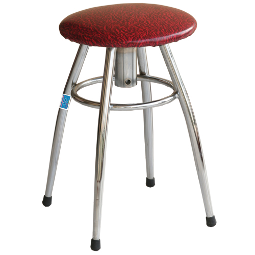 Ghế đôn khung thép mạ GD03M đệm gỗ
