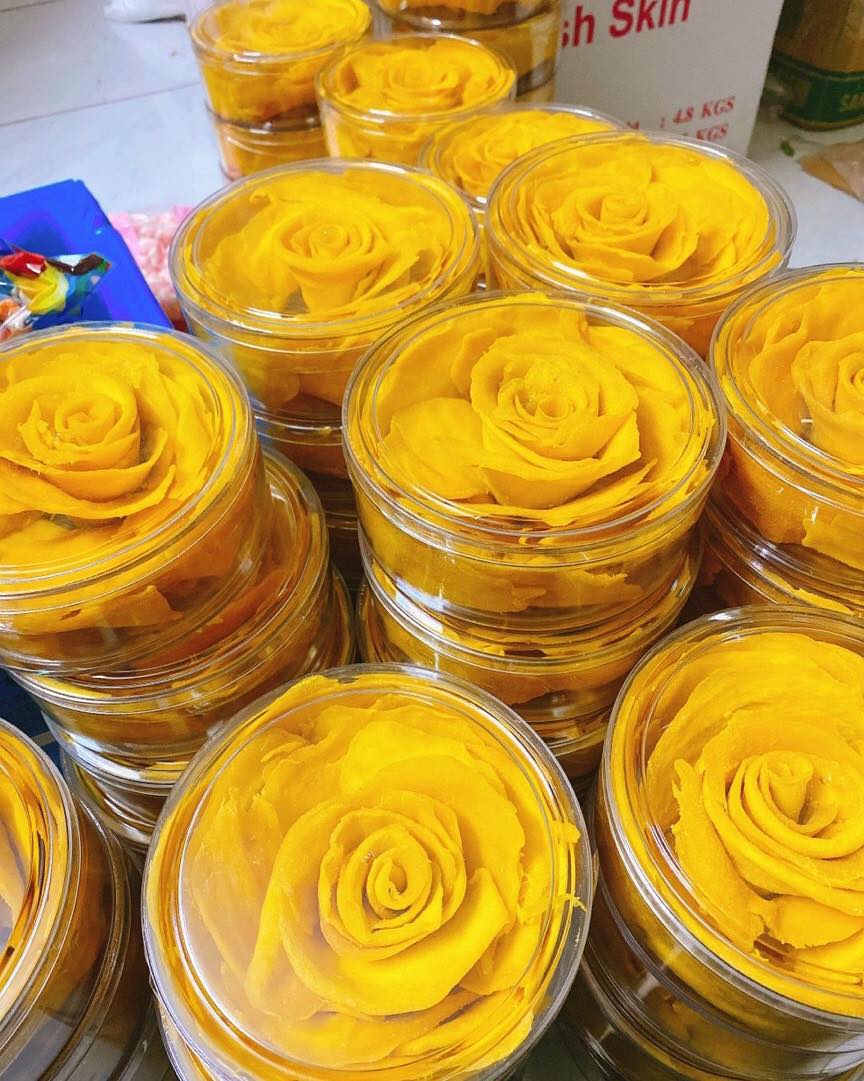 Xoài Xếp Hoa: Ý Tưởng Độc Đáo Cho Món Tráng Miệng Tuyệt Vời