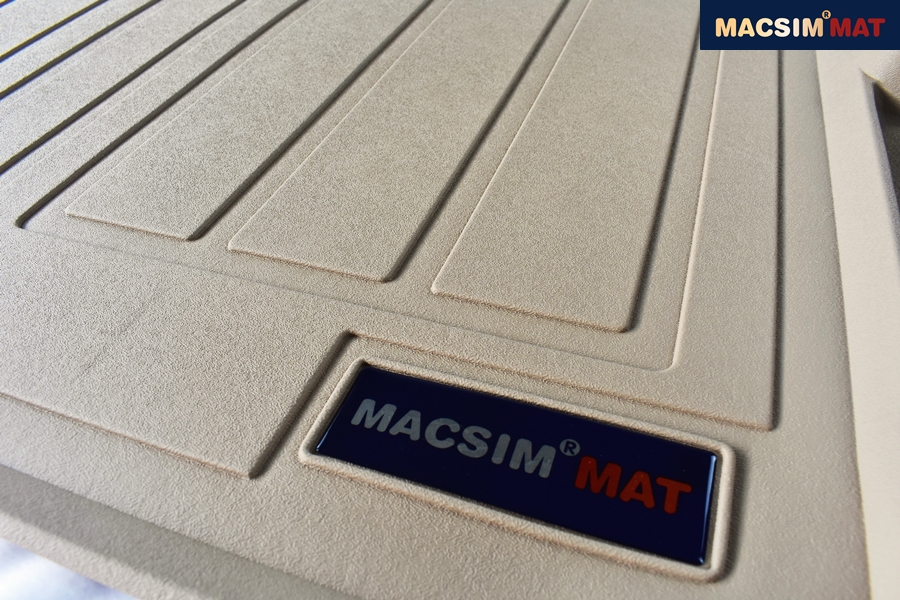Thảm lót cốp xe ô tô LAND ROVER DISCOVERY SPORT 2014- nhãn hiệu Macsim chất liệu TPV cao cấp màu be (Ảnh 5)