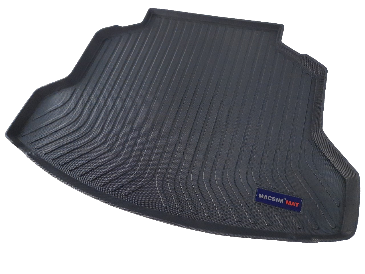 Thảm lót cốp xe ô tô Honda CRV 2013-2017 nhãn hiệu Macsim chất liệu TPV cao cấp màu đen(030) (Ảnh 2)