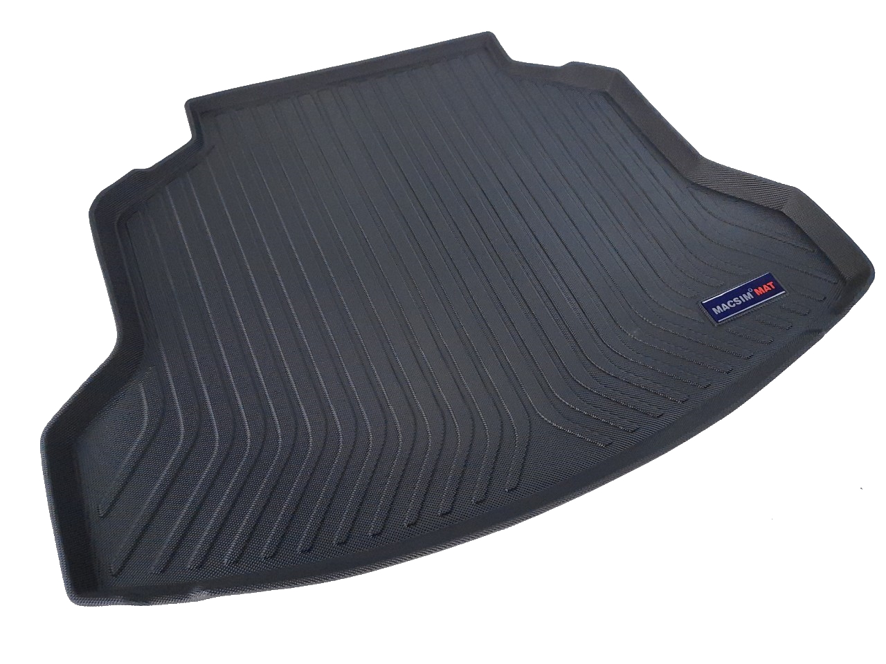 Thảm lót cốp xe ô tô Honda CRV 2013-2017 nhãn hiệu Macsim chất liệu TPV cao cấp màu đen(030) (Ảnh 3)