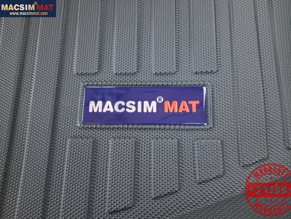 Thảm lót cốp xe ô tô Honda ACCORD 2014-2017 nhãn hiệu Macsim chất liệu TPV cao cấp màu đen(033) (Ảnh 4)