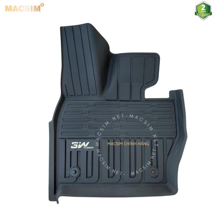 Thảm lót sàn xe ô tô LANDROVER RANGE ROVER 2023 new nhãn hiệu Macsim 3W - chất liệu nhựa TPE đúc khuôn cao cấp - màu đen