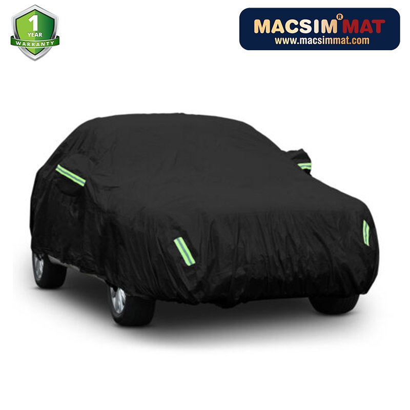 Bạt phủ ô tô thương hiệu MACSIM dành cho Peugeot 308/508/3008/5008- màu đen- bạt phủ trong nhà và ngoài trời