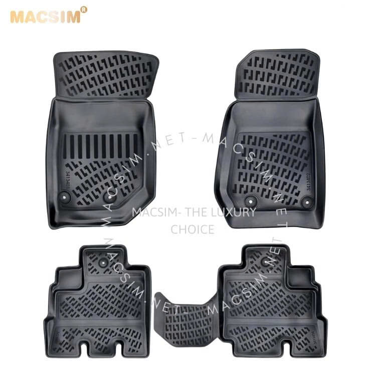 Thảm lót sàn ô tô Jeep Wrangler Rubicon 2018-2025 (Mã T2)