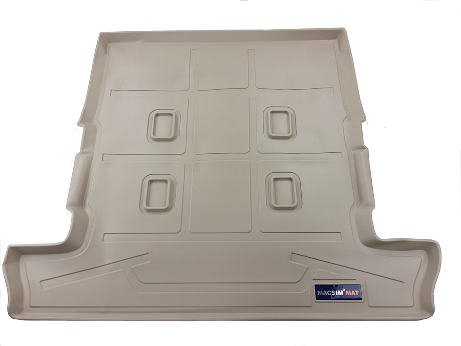 Thảm lót cốp xe ô tô LEXUS LX570 (7 chỗ)  màu be 2007- 2021 nhãn hiệu Macsim chất liệu TPV cao cấp (141)