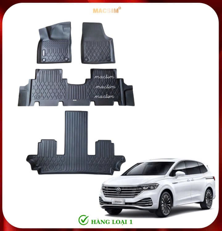 Thảm lót sàn TPE Volkswagen Viloran 2023-2026 (Mã S1)
