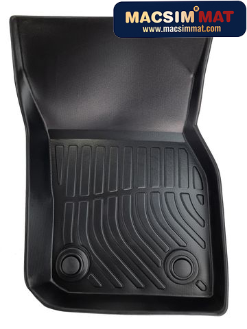 Thảm sd2 lót sàn xe ô tô Mini Cooper Hardtop 4 Door 5D 2015 - 2021 Nhãn hiệu Macsim chất liệu nhựa TPE cao cấp màu đen