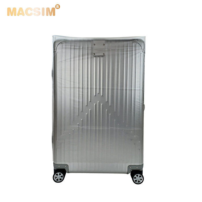 [THANH LÝ GIẢM 50% - VALI NHÔM NGUYÊN KHỐI MACSIM BỊ LỖI NHẸ] Vali du lịch cao cấp hợp kim nhôm nguyên khối Macsim MS1104 – Silver – Size 29 inches