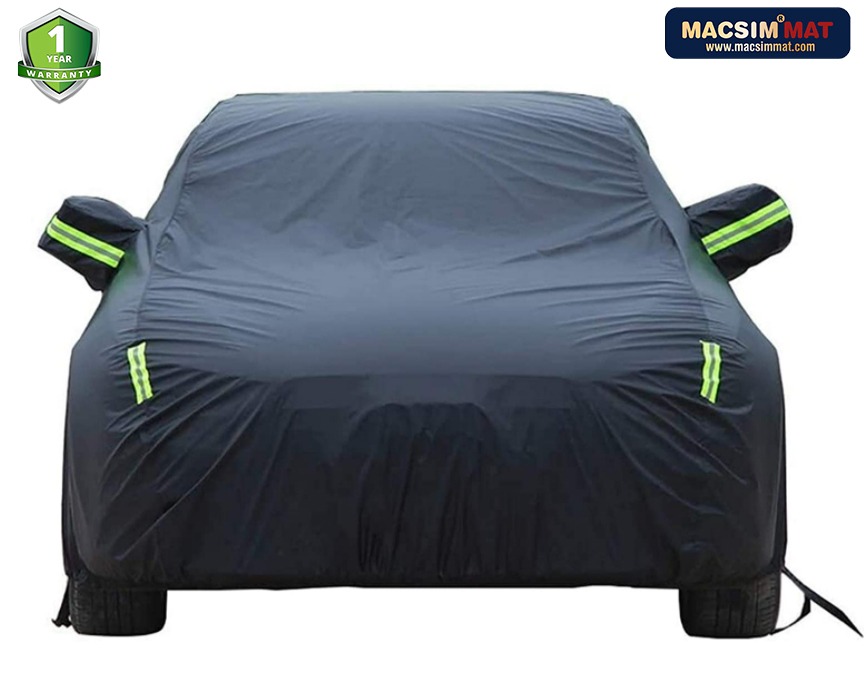 Bạt phủ ô tô thương hiệu MACSIM dành cho Mercedes-Benz C-Class - màu đen - bạt phủ trong nhà và ngoài trời