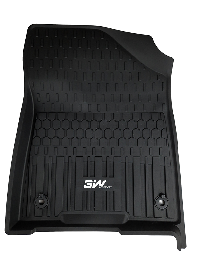 Thảm lót sàn xe ô tô Toyota Sienna 2021+ Macsim 3W– TPE Chuẩn Phom, Dễ Vệ Sinh