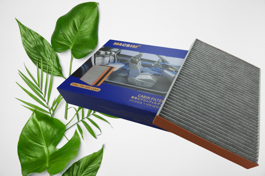 Lọc gió điều hòa cao cấp Macsim N95 xe ô tô Porscher Touareg - 2011 -2016; Porscher Cayenne - 2012 -2018 (mã MS2847/1)