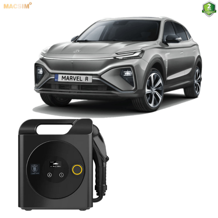 Sạc ô tô điện MG Marvel R 2023 ev- Sạc di động cao cấp  3,68KW (6-16A) chính hãng Macsim