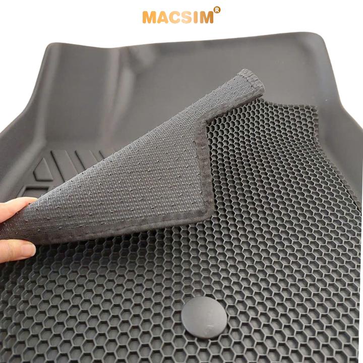 Thảm ô tô lớp trên cao su lục giác Macsim