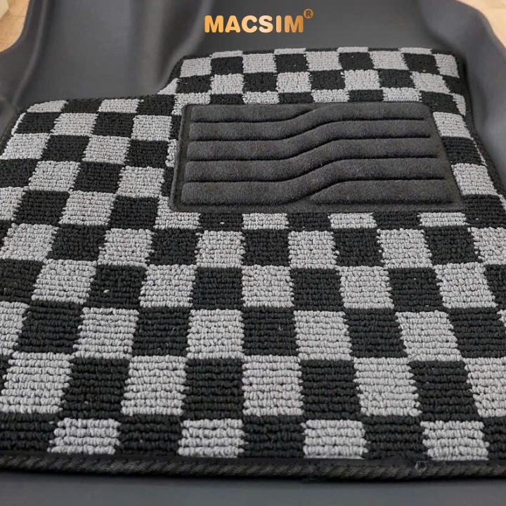 Thảm ô tô lớp trên sợi thô caro Macsim